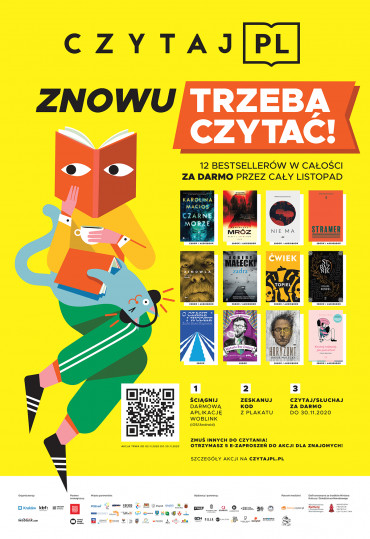 plakat akcji Czytaj.pl / fot. materiały promocyjne 