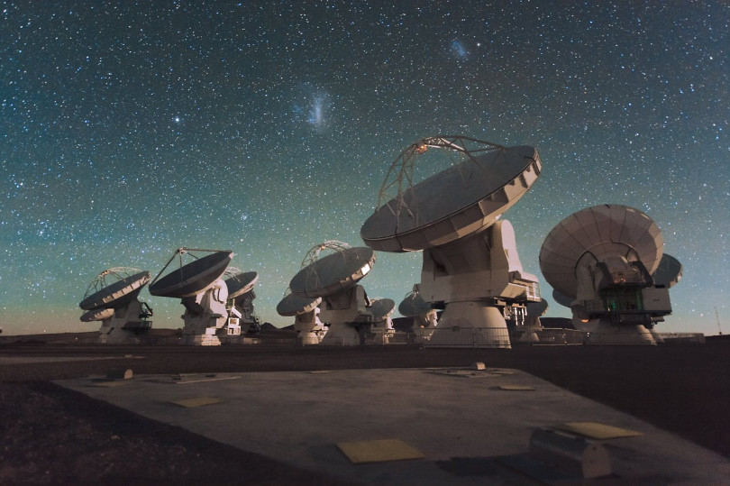 Największy na świecie interferometr radiowy Atacama Large Millimeter Array