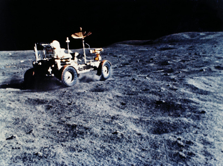 Przejażdżka po Księżycu w 1972 r.