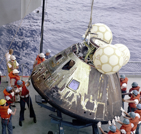 Ocalała załoga Apollo 13