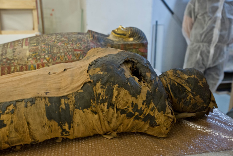 Warsaw Mummy Project /  B.Bajerski / Muzeum Narodowe w Warszawie materiały prasowe 