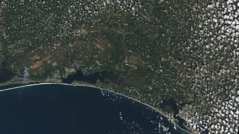 Floryda widziana z perspektywy satelity Landsat 9 / NASA / materiały prasowe 