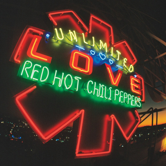okładka albumu „Unlimited Love” zespołu Red Hot Chili Peppers / Warner Records 