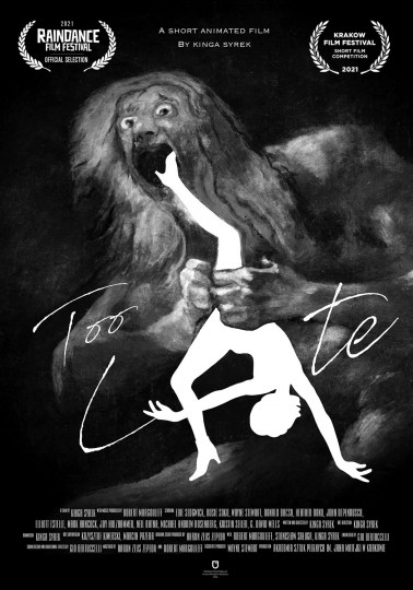 plakat filmu „Too Late” Kingi Syrek / materiały prasowe 