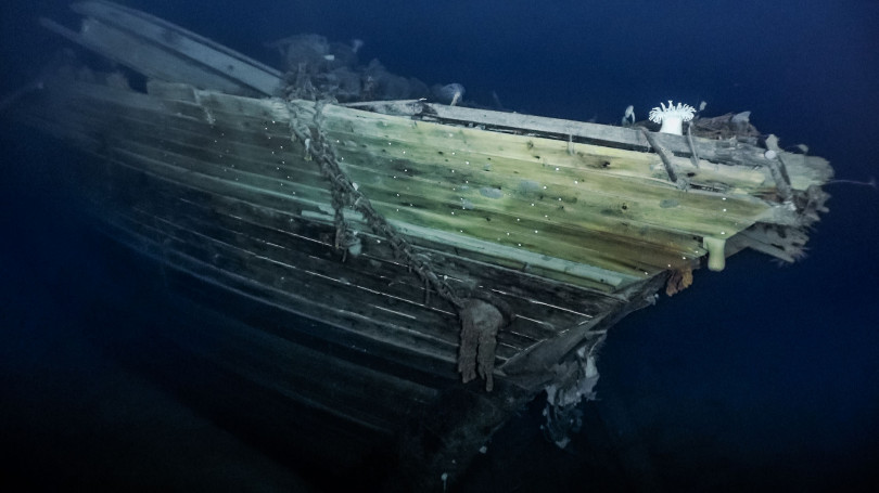 znaleziony wrak statku Endurance / fot. Falklands Maritime Heritage Trust / National Geographic