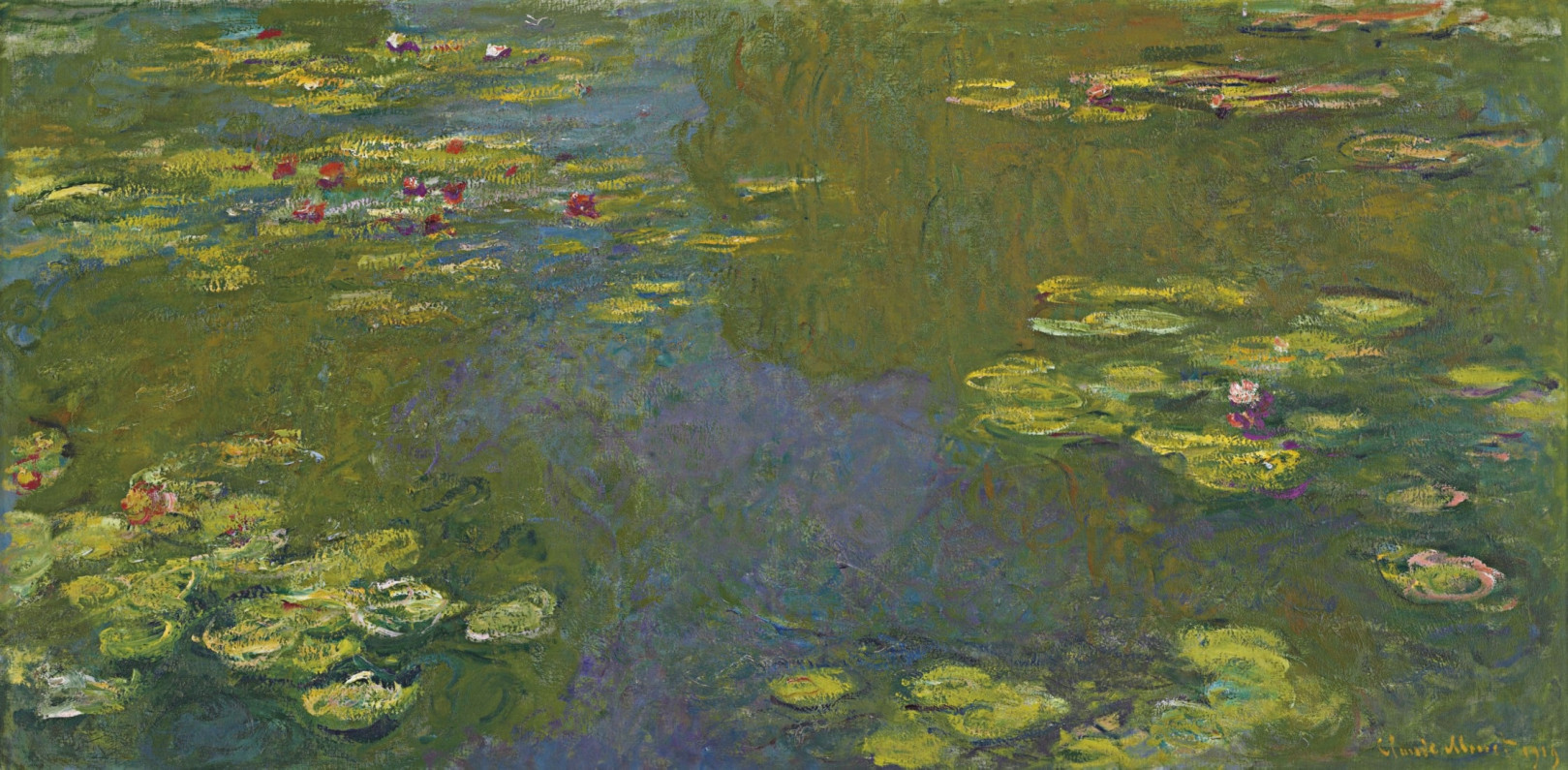 Le Bassin aux nymphéas (Water Lily Pond, 1919)