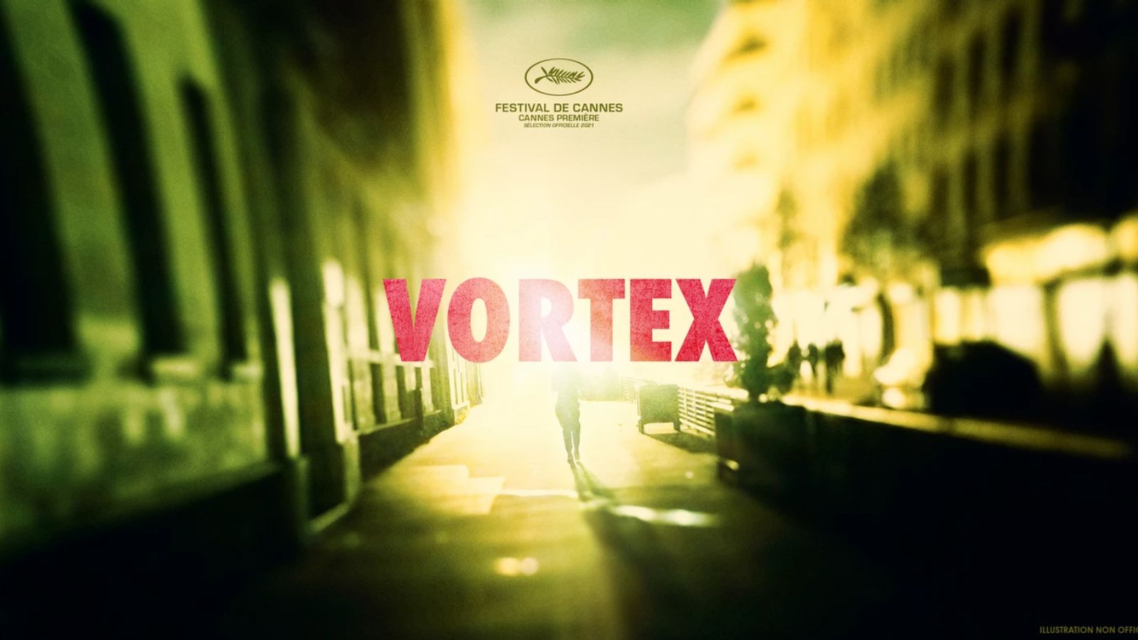 grafika zapowiadająca film „Vortex" / reż. Gaspar Noé